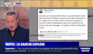 Nupes: Olivier Faure prend ses distances avec Jean-Luc Mélenchon