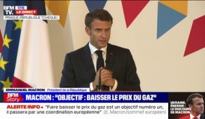 Emmanuel Macron souhaite "une solidarité financière européenne" sur les prix du gaz et de l'électricité