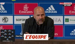 P. Bosz (OL) « On prend un but con » - Foot - Ligue 1