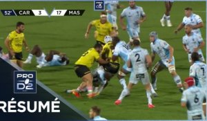 PRO D2 - Résumé US Carcassonne-Rugby Club Massy Essonne: 17-20 - J06 - Saison 2022/2023