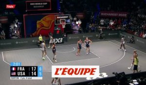 Le résumé de France - Etats-Unis - Basket 3x3 - CM U23 (F)