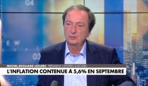 Michel-Edouard Leclerc : «Quand toutes les entreprises du CAC 40 alignent des dividendes assez important, on se dit que dans les hausses, il n’y a pas que les coûts de production»
