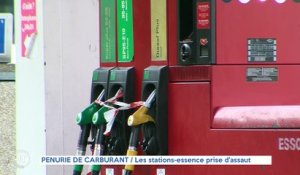 Le Journal - 10/10/2022 - PENURIE DE CARBURANT / Les stations-essence prise d'assaut