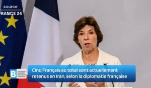 Cinq Français au total sont actuellement retenus en Iran, selon la diplomatie française
