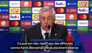 Ancelotti : "Benzema et Hazard ont eu des difficultés"