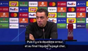 Groupe C - Xavi : "La Ligue des champions ne pardonne pas"