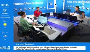 13/10/2022 - Le 6/9 de France Bleu Occitanie en vidéo