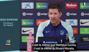 Atl. Madrid - Simeone : “Les performances de João Félix ont baissé”