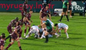 TOP 14 - Essai de Antoine GIBERT (R92) - Union Bordeaux-Bègles - Racing 92 - Saison 2022:2023