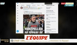Dall'Oglio démis de ses fonctions - Foot - L1 - Montpellier