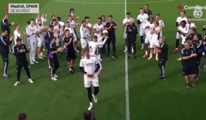 Real de Madrid : Karim Benzema, Ballon d'Or 2022, de retour avec ses partenaires