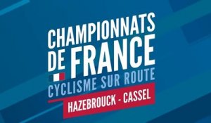 Championnats de France 2023 - Route - Hazebouck et Cassel - Le parcours complet des championnats de France sur route 2023  à Hazebouck et Cassel