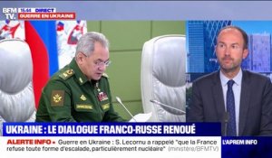 Guerre en Ukraine: la France renoue le dialogue avec la Russie