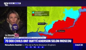 Guerre en Ukraine: 70.000 civils ont quitté Kherson selon Moscou