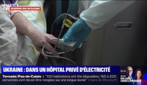Sans électricité à cause des bombardements russes sur les centrales, les hôpitaux ukrainiens en danger