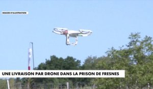 Une livraison par drone dans la prison de Fresnes