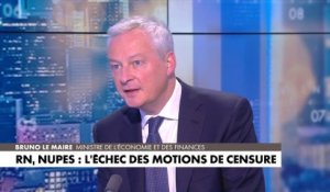 Bruno Le Maire : «Le Rassemblement national a fait le choix du reniement de ses convictions pour semer le désordre»
