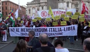 Migrants : des ONG dénoncent un accord controversé entre l'Italie et la Libye