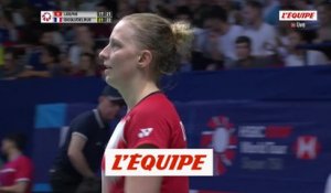 la fin de match entre Gicquel/Delrue et Lee/Ng - Badminton - Open de France