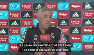 Real Madrid - Ancelotti : "Benzema n'est pas encore à 100%"