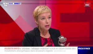 Clémentine Autain à propos de Sainte-Soline: "Le ministre de l'Intérieur choisit quels sont ses ennemis numéro un"