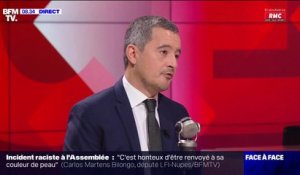 Gérald Darmanin à propos des réactions de Marine Le Pen et Jordan Bardella: "Ils sont finalement complices de ce racisme ordinaire"