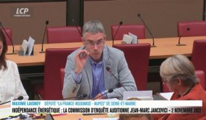 Audition à l'Assemblée nationale - Indépendance énergétique : la commission d'enquête auditionne Jean-Marc Jancovici