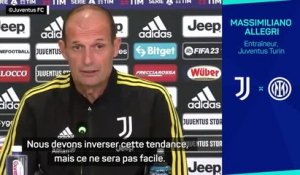 13e j. - Allegri : "Inverser la tendance contre l'Inter"