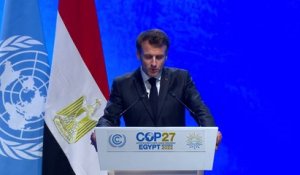Emmanuel Macron: "D'ici le printemps prochain, nous avons demandé au FMI, à la Banque mondiale et au FMI" de nous proposer des "financements innovants sur le climat"