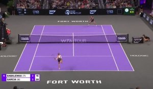 WTA Finals Fort Worth - Garcia, impériale, remporte le Masters !