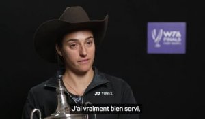 WTA Finals Fort Worth - Garcia : "Mon plus grand titre"