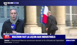 Emmanuel Macron a présenté son plan de décarbonation aux industriels les plus pollueurs de France
