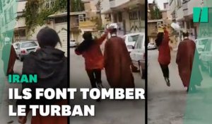 En Iran, ils font tomber le turban des mollahs pour protester contre le régime