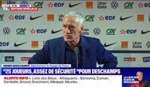 "Il n'y a pas d'inquiétude": Didier Deschamps se veut rassurant sur la forme de Benzema