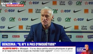 Didier Deschamps: "Il y aura une défense à quatre"