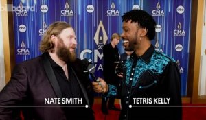 Nate Smith Talks Performing At The Grand Ole Opry, 'Whiskey On You' Being Certified Gold, Going On Tour With Thomas Rhett & More | CMA Awards 2022