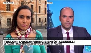 Ocean Viking : en Italie, "une ligne dure en matière de politique migratoire"