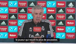 Ancelotti : "Vinicius passe pour un provocateur, la réalité est différente"