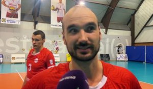 Interview maritima: Raphaël Attié après la victoire de Martigues Volley contre Nancy