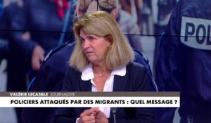 Valérie Lecasble : «D’un côté, les migrants attaquent la police et de l’autre côté, on va les sauver parce qu’ils vont se noyer en mer»