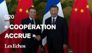 Au G20, Macron appelle la France et la Chine à « unir leurs forces » contre la guerre en Ukraine