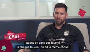 Messi : "Le Brésil, la France et l'Angleterre sont un peu au-dessus"