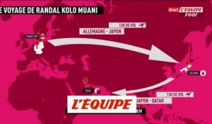 Le voyage de Randal Kolo Muani - Foot - CM 2022 - Bleus