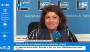 Nadine Ferapie, co-secrétaire de la CGT Educ'action 42