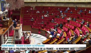 Séance publique à l'Assemblée nationale - Politique énergétique de la France : déclaration du gouvernement suivie d'un débat