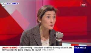 "Ne pas politiser le sport": Amélie Oudéa-Castéra estime qu'il "ne faut pas laisser le sport otage des récupérations"
