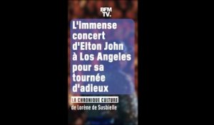 La chronique culture - L'immense concert d'Elton John à Los Angeles pour sa tournée d'adieux
