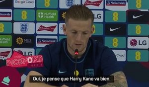 Angleterre - Pickford : "Kane est notre capitaine et je pense qu'il va bien"