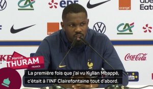 France - Thuram : "Mbappé ne cesse de m’épater, de m’impressionner"