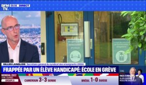 Enseignante agressée par son élève de 10 ans: "C'est le résultat d'une politique qui a manqué de courage et d'investissement"